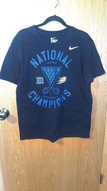 Nike Duke Blue Devils 2015 NCAA Men's Basketball National Champions T-Shirt Size